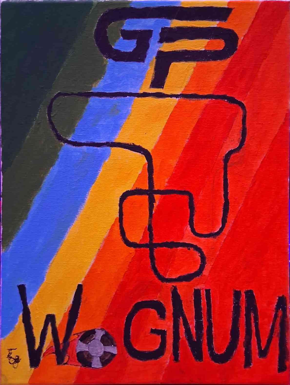 Schilderij PietSpeedWay